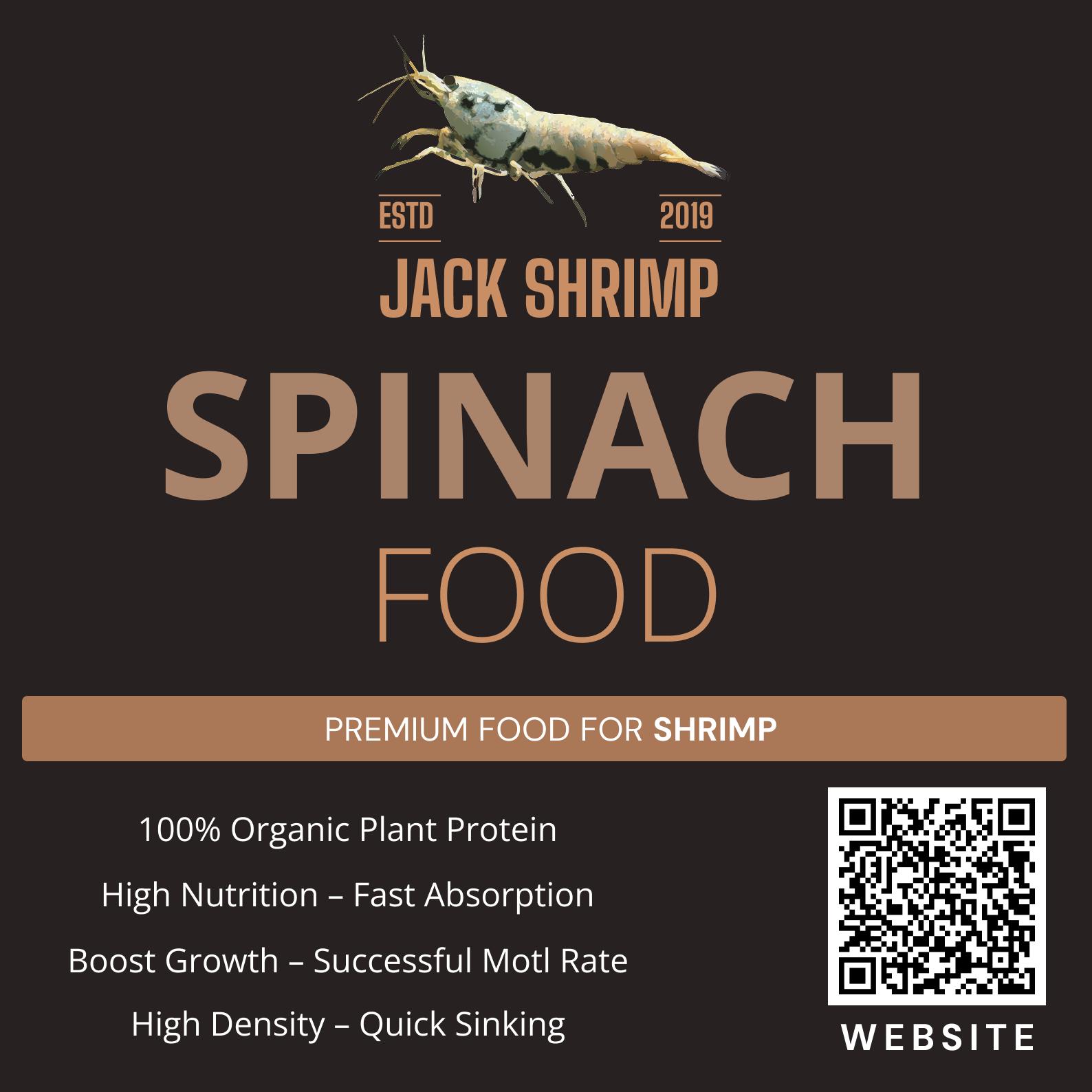 Spinach 2.0 - Thức ăn tép cảnh cao cấp 100% đạm thực vật